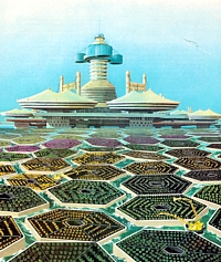 Sea City of the Future Grafik
