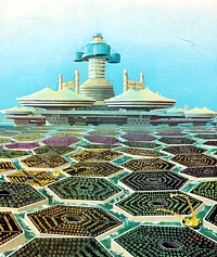 Sea City of the Future Grafik