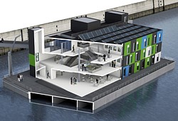 IBA-Dock Schnittmodell