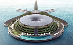 Eco-Floating Hotel Grafik