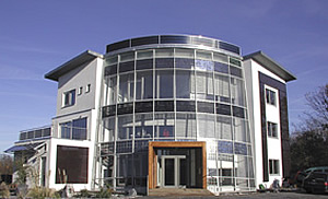 Bürogebäude der Firma Biohaus