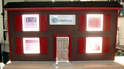 SolarWindows-Modellhaus