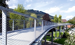 Brücke aus Textilbeton