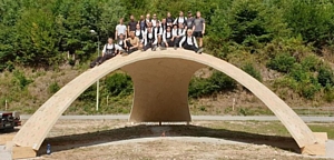 Holzpavillon