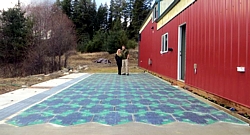 Solar Roadways Parkplatz