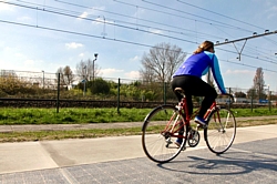 Solarradweg in Krommenie