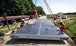 SolaRoad in Haaksbergen im Bau