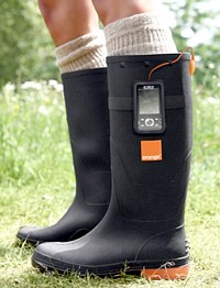 Orange Power Wellies