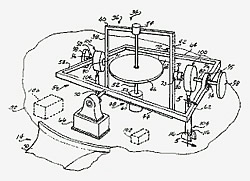 Papentzeichnung des GyroWaveGen-Prinzips