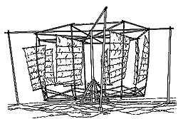 Chinesische Windmühle Grafik