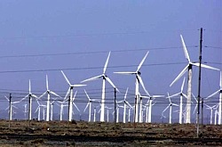 Windpark in China 