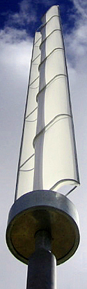 Stangenförmiger Savonius-Rotor