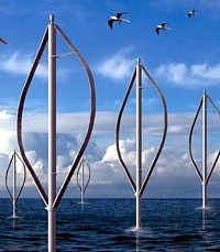 Floating-Windfarms Grafik