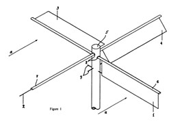 Abbildung aus dem Klapprotor-Patent