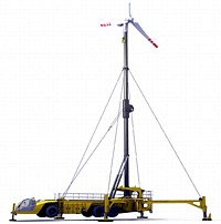 Mobile Wind Turbine Grafik